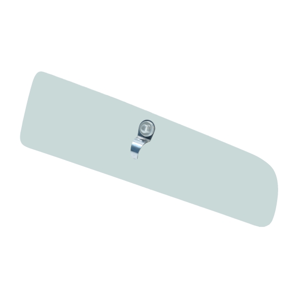 Glove box door pull tab